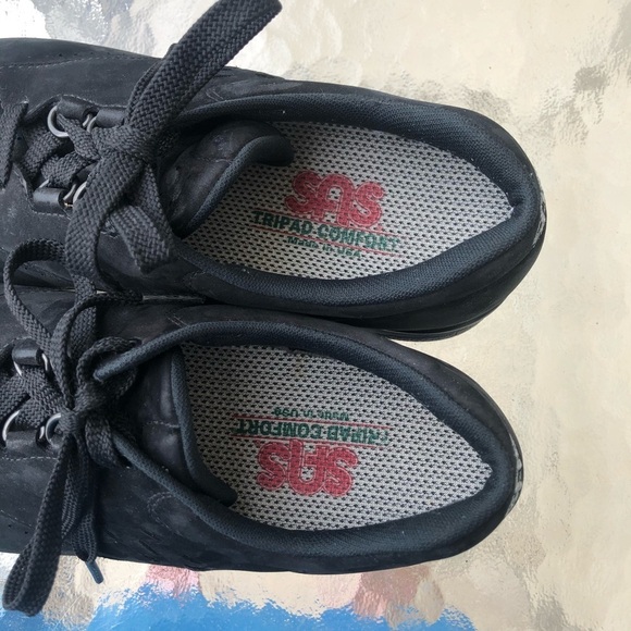 SAS Tripad Comfort Black suede Leather Lace up 8.5 - Picture 11 of 11